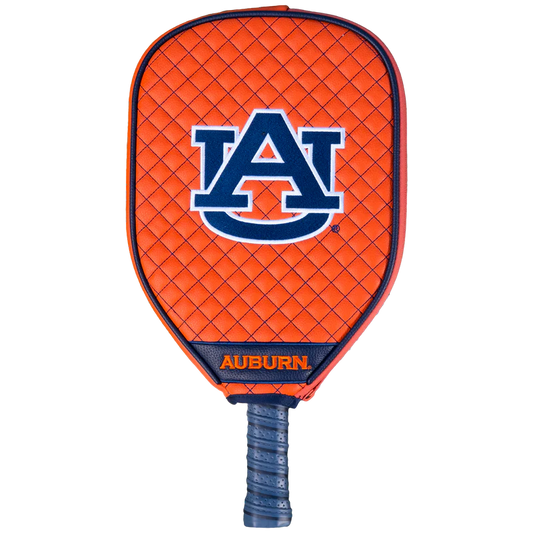 Auburn Tigers Premium Quilted Pickleball Paddle Cover