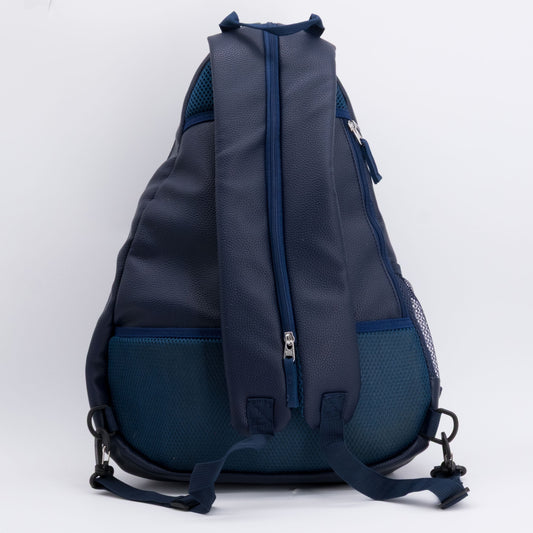Michigan Wolverines PU Leather Backpack