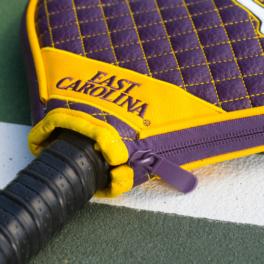 East Carolina Pirates Premium Quilted Pickleball Paddle Cover