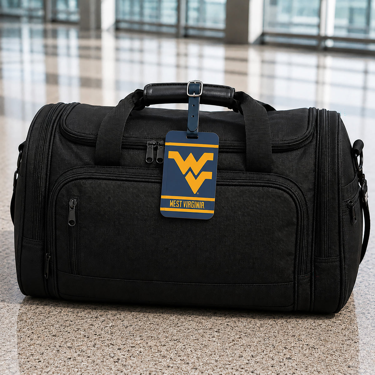 West Virginia Mountaineers Golf Bag Tag