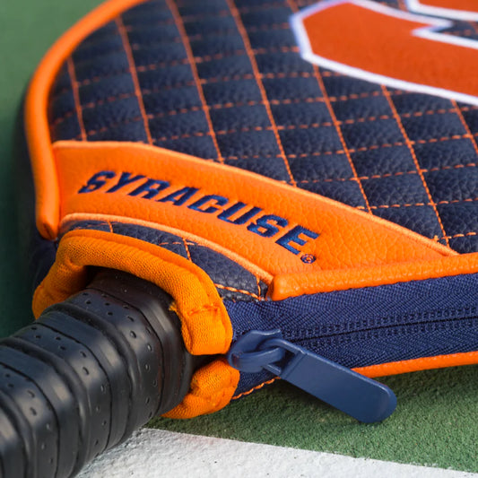 Syracuse Orange Premium Quilted Pickleball Paddle Cover