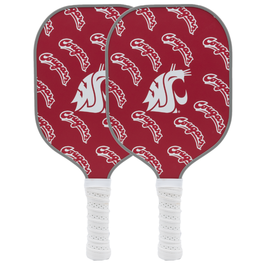 Washington State Cougars Pickleball Paddle Set