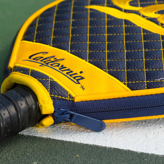 California Golden Bears Premium Quilted Pickleball Paddle Cover