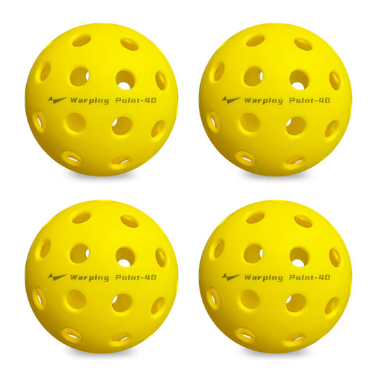 Outdoor Practice Pickleballs - Yellow