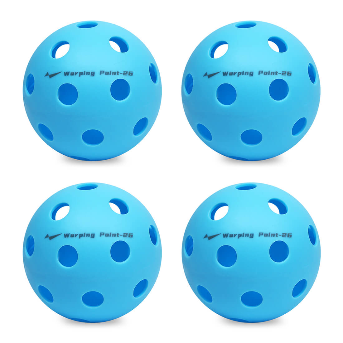 Indoor Practice Pickleballs - Blue