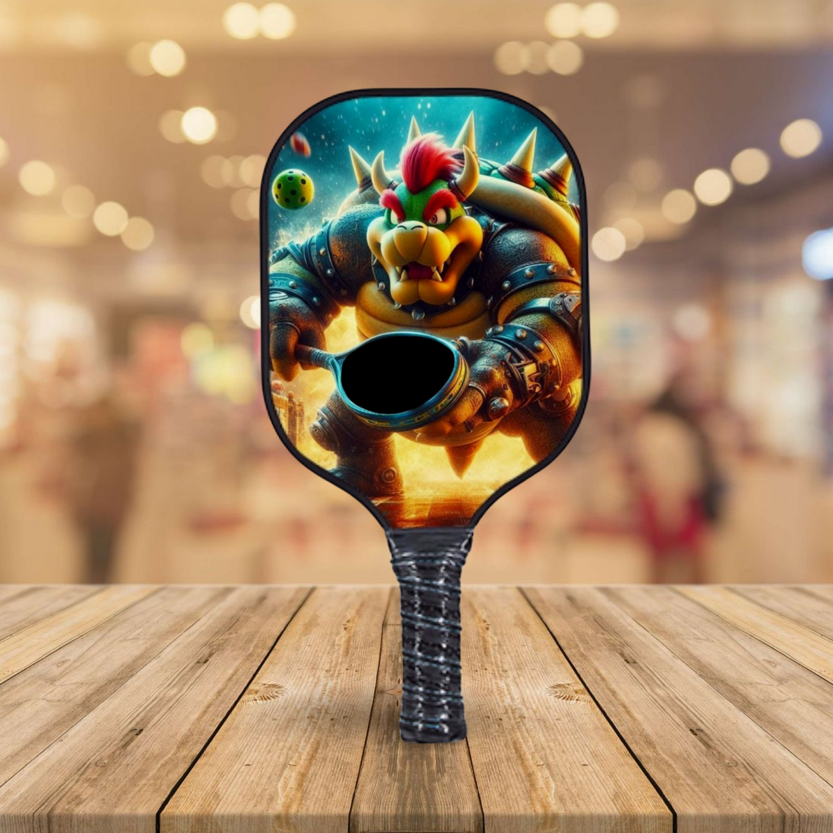 King Bowser - Mario Brothers - Pickleball Paddle