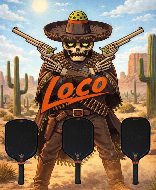 Bread & Butter LOCO Black 16mm Standard Pickleball Paddle