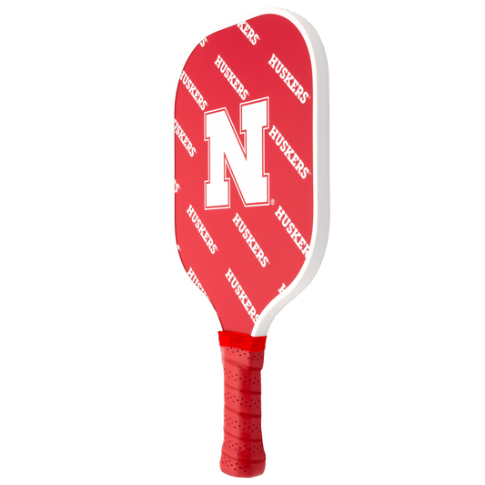 Nebraska Cornhuskers Pickleball Paddle | Carbon Fiber Face | 12mm Core - Club Rehab