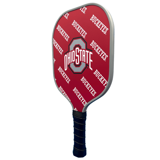 Ohio State Buckeyes Pickleball Paddle | Carbon Fiber Face | 12mm Core - Club Rehab