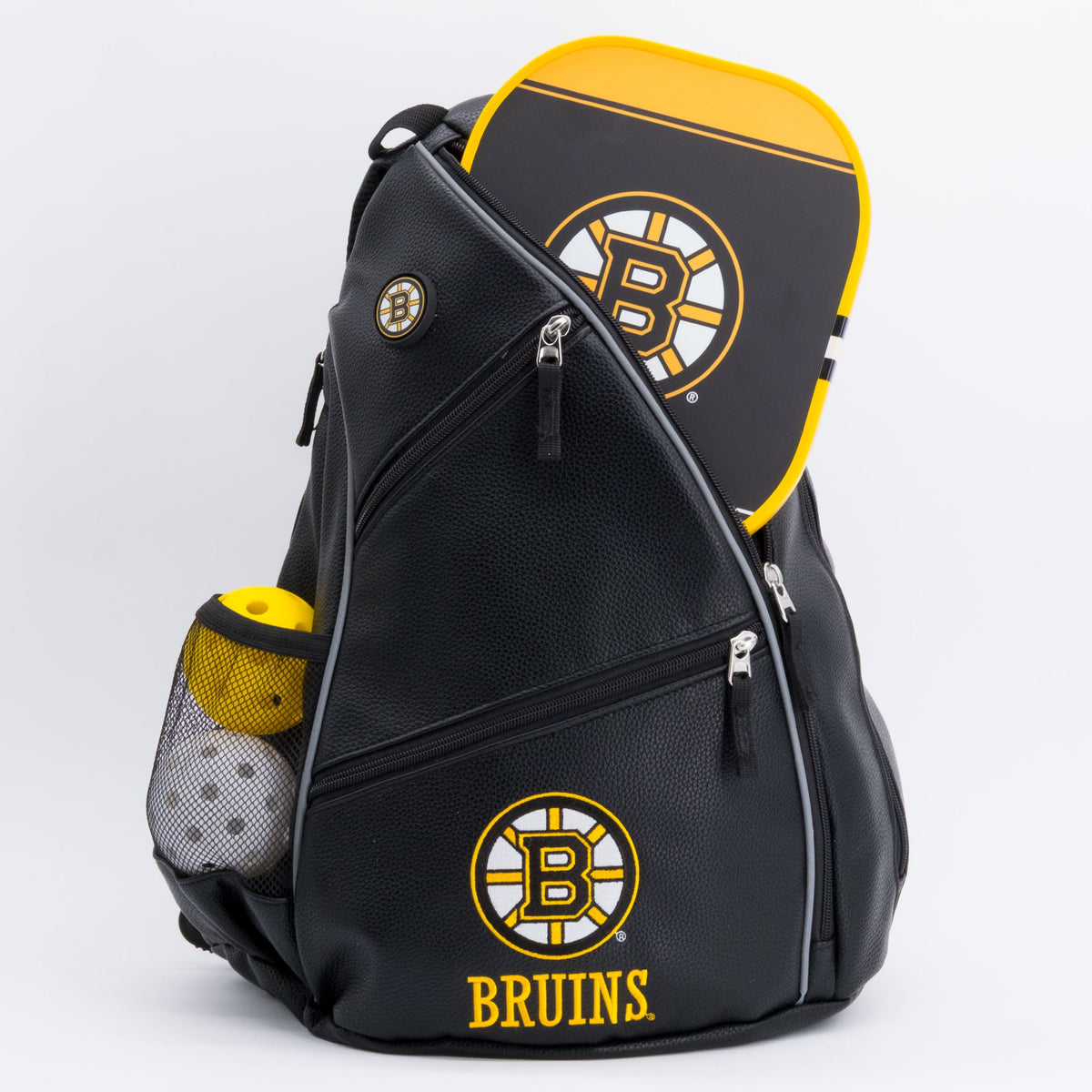 Boston Bruins PU Leather Backpack