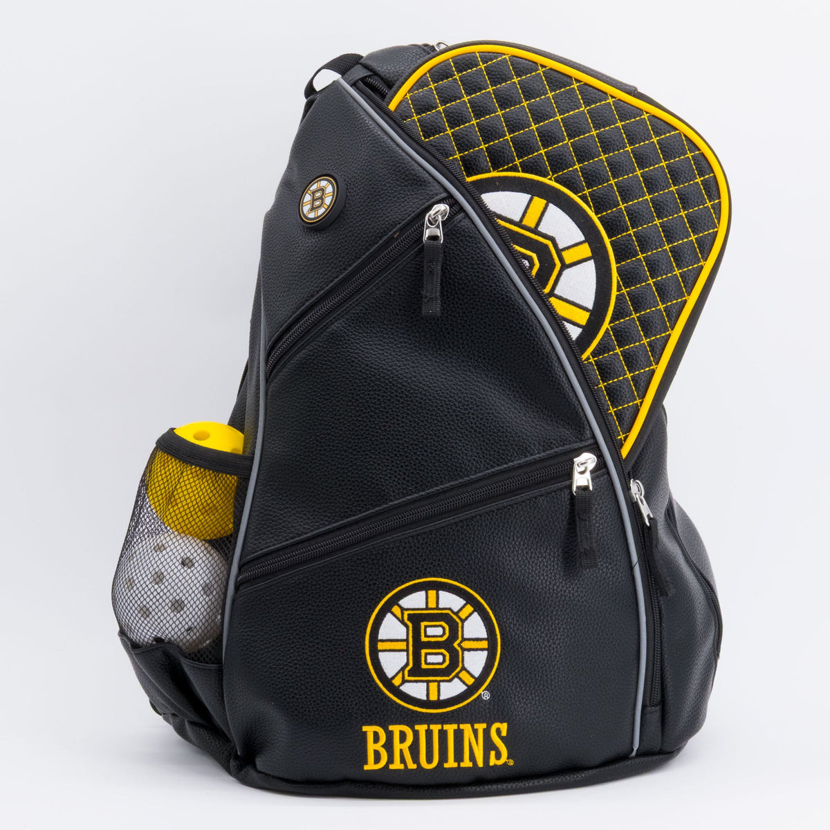 Boston Bruins PU Leather Backpack
