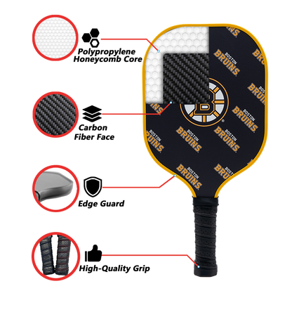 Boston Bruins Pickleball Paddle