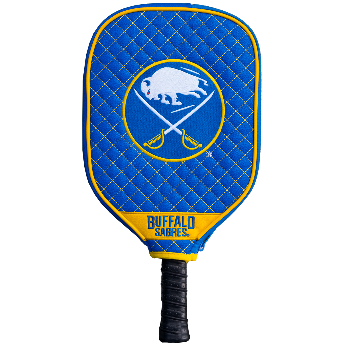 Buffalo Sabres Quilted Pickleball Paddle Cover (Royal)