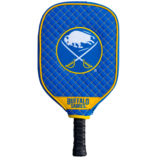 Buffalo Sabres Quilted Pickleball Paddle Cover (Royal)