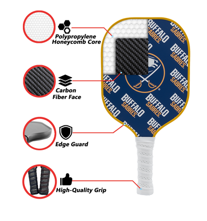 Buffalo Sabres Pickleball Paddle