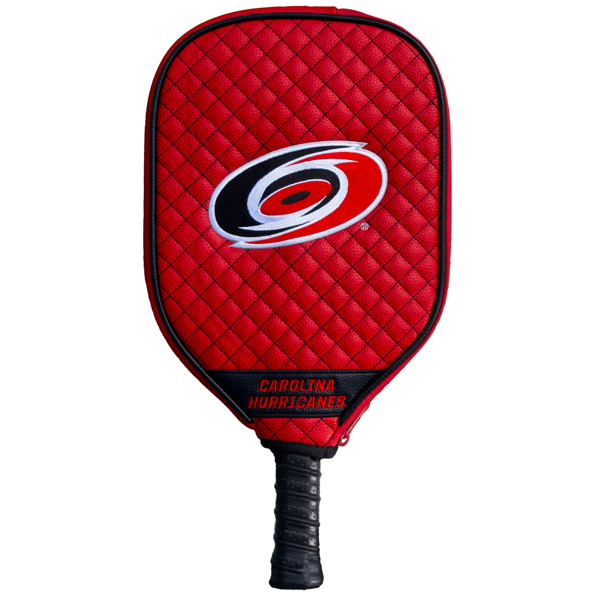 Carolina Hurricanes Quilted Pickleball Paddle Cover (Red)