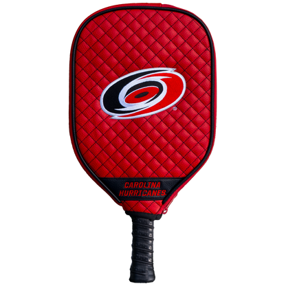 Carolina Hurricanes Quilted Pickleball Paddle Cover (Red)