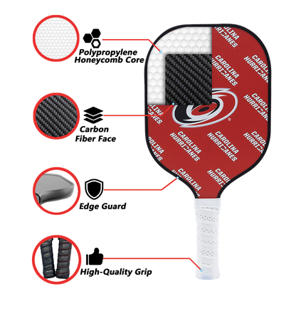 Carolina Hurricanes Pickleball Paddle