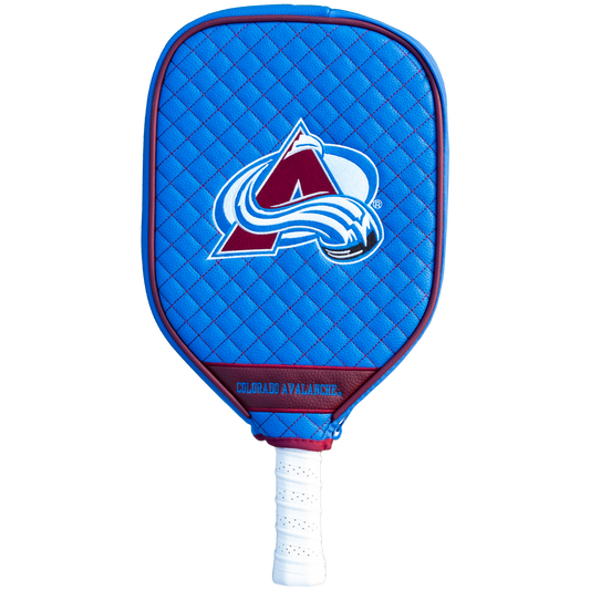 Colorado Avalanche Quilted Pickleball Paddle Cover (Blue)