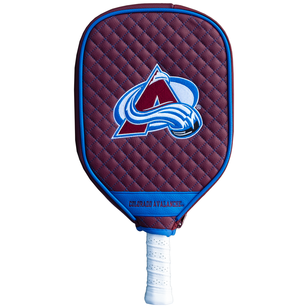Colorado Avalanche Quilted Pickleball Paddle Cover (Maroon)