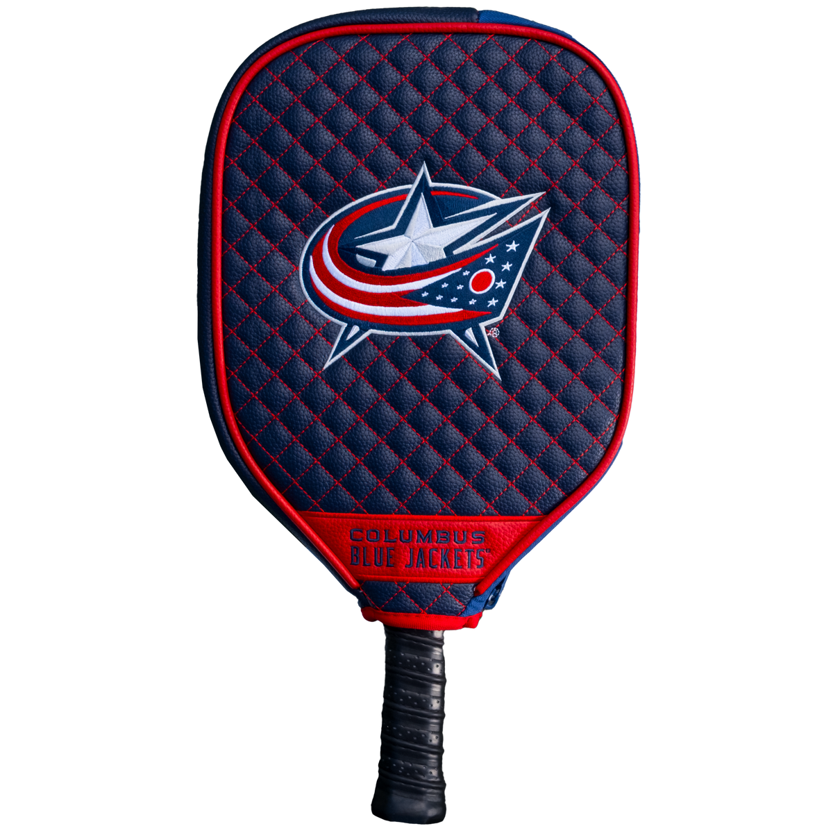Columbus Blue Jackets Quilted Pickleball Paddle Cover (Navy)