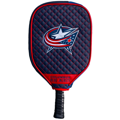 Columbus Blue Jackets Quilted Pickleball Paddle Cover (Navy)