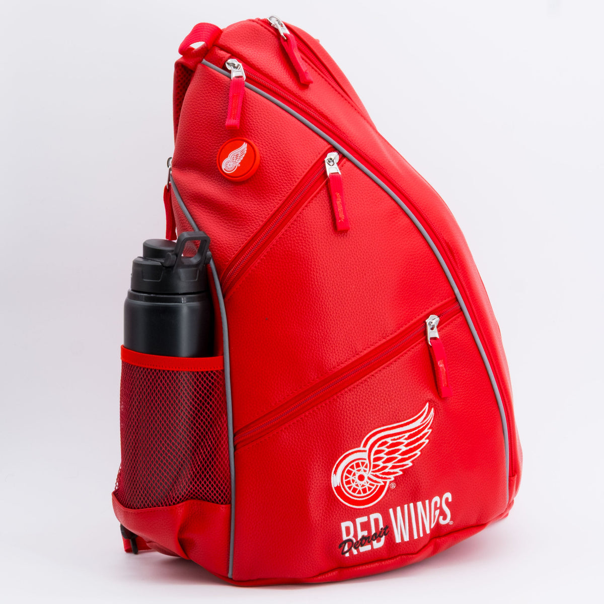 Detroit Red Wings PU Leather Backpack