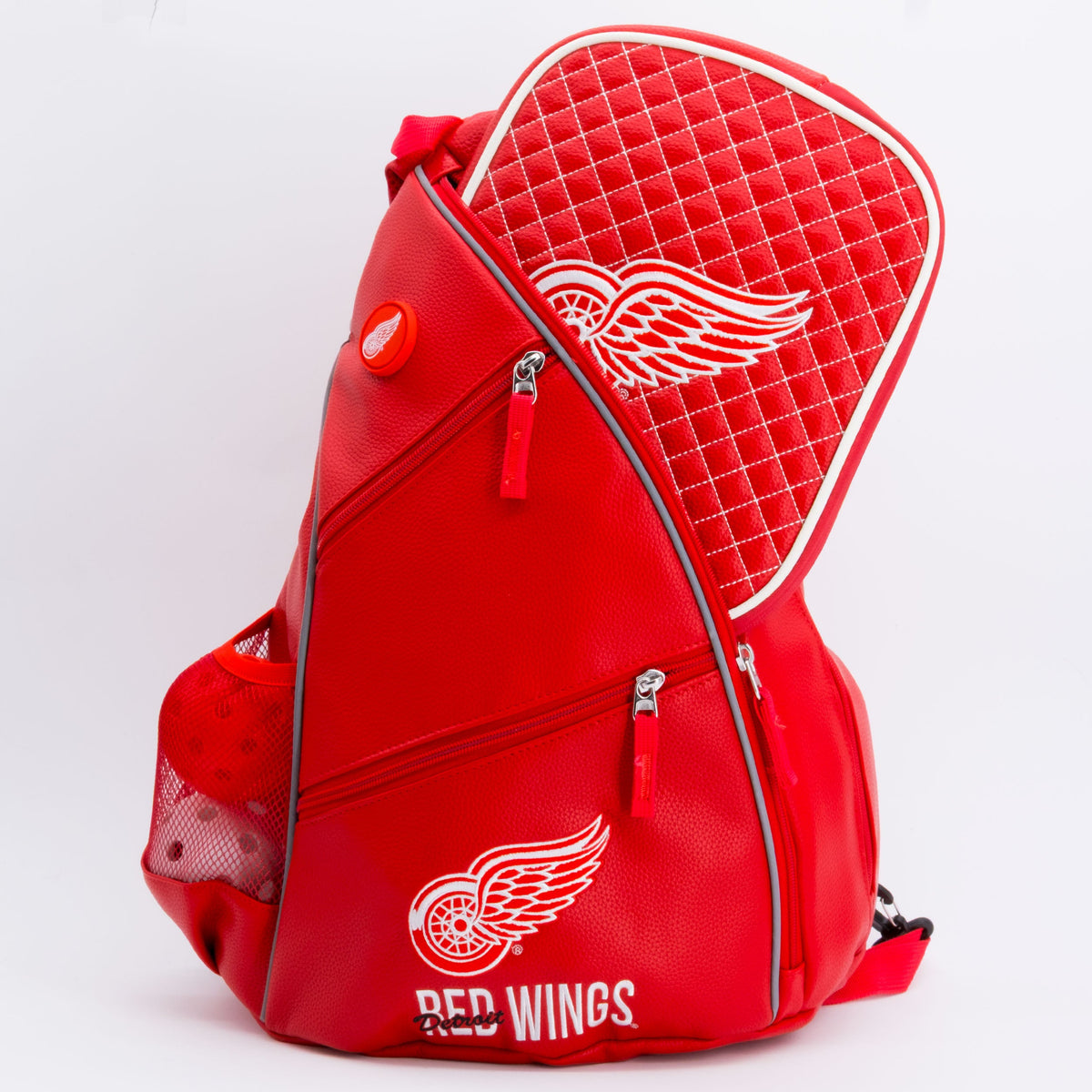 Detroit Red Wings PU Leather Backpack