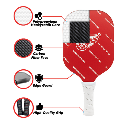 Detroit Red Wings Pickleball Paddle