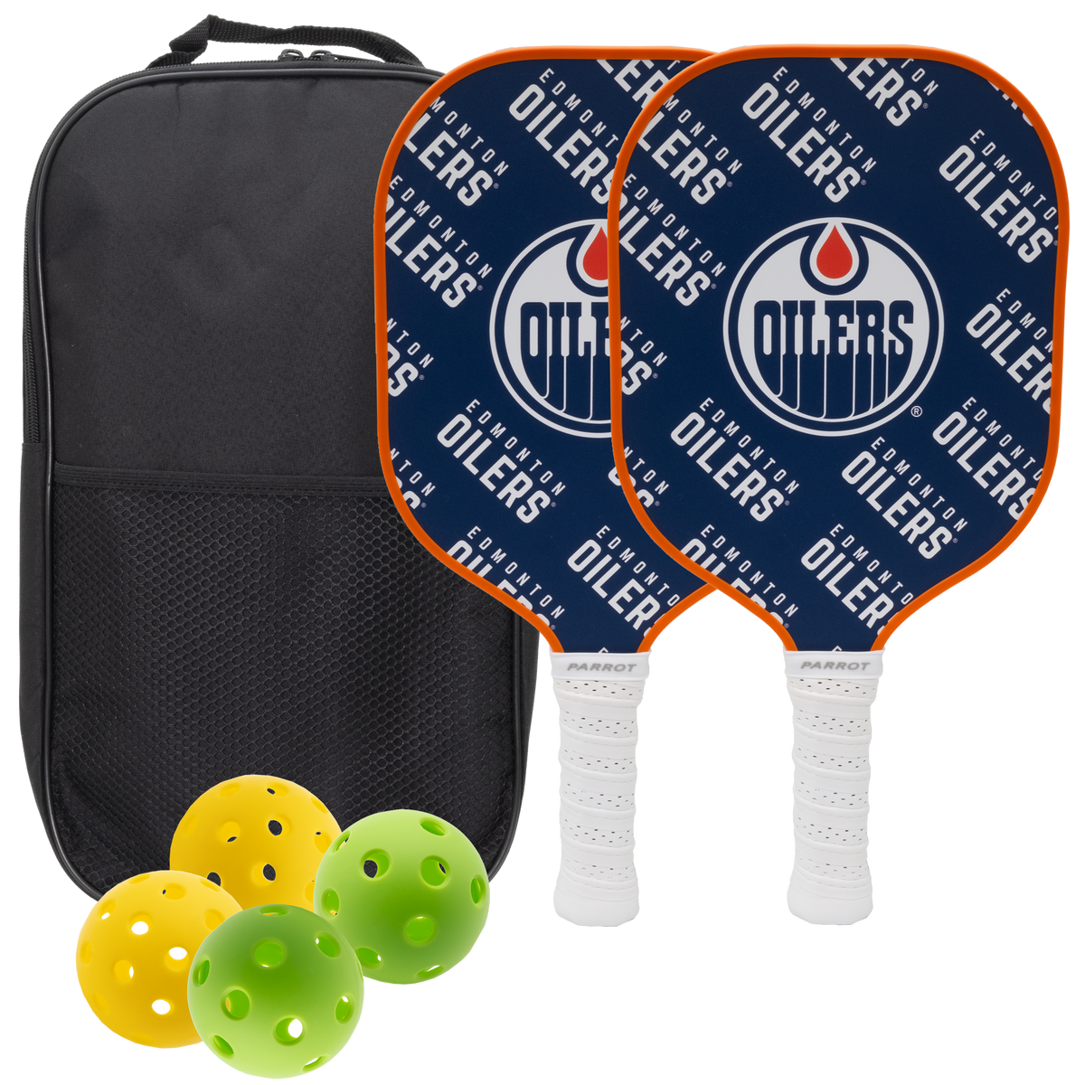 Edmonton Oilers Pickleball Paddle Set