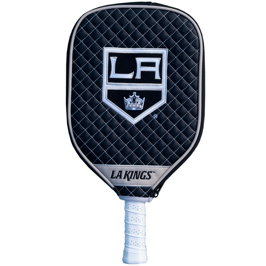 Los Angeles Kings Quilted Pickleball Paddle Cover (Black)