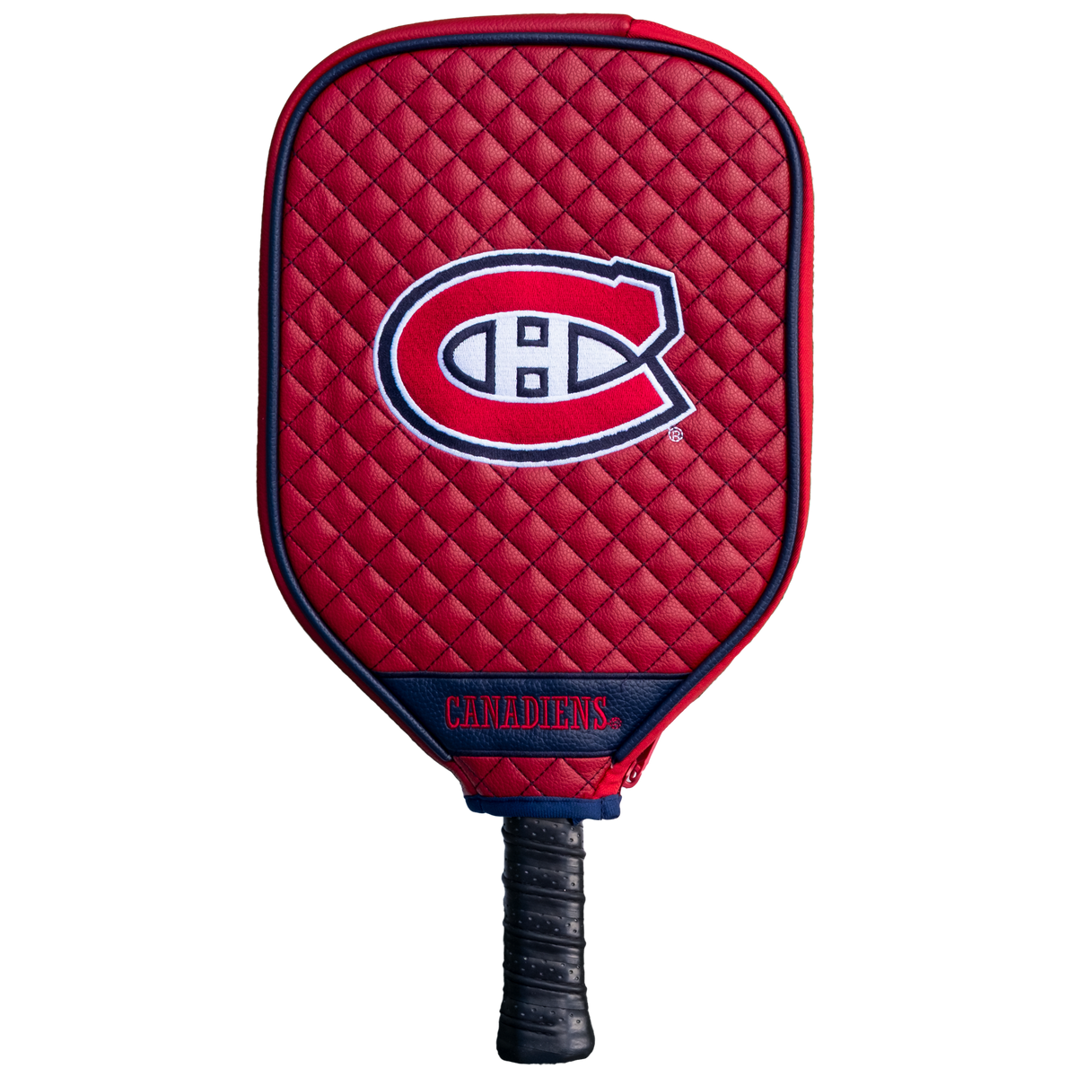 Montreal Canadiens Quilted Pickleball Paddle Cover (Dark Red)