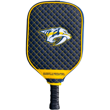 Nashville Predators Quilted Pickleball Paddle Cover (Navy)