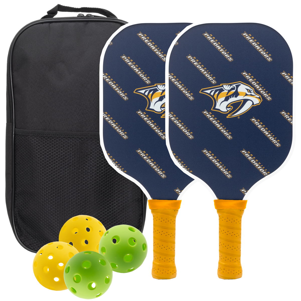Nashville Predators Pickleball Paddle Set