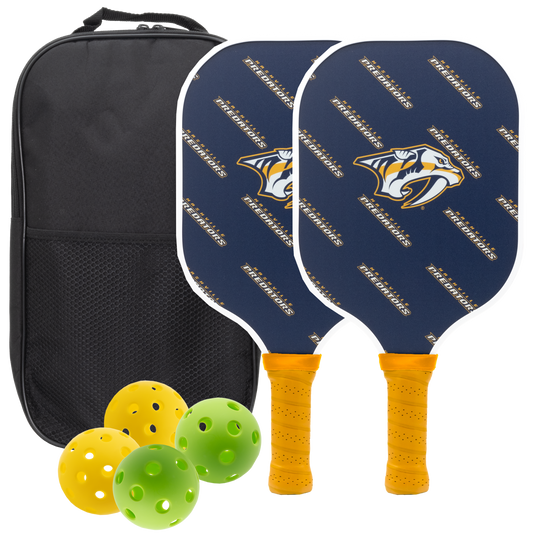 Nashville Predators Pickleball Paddle Set