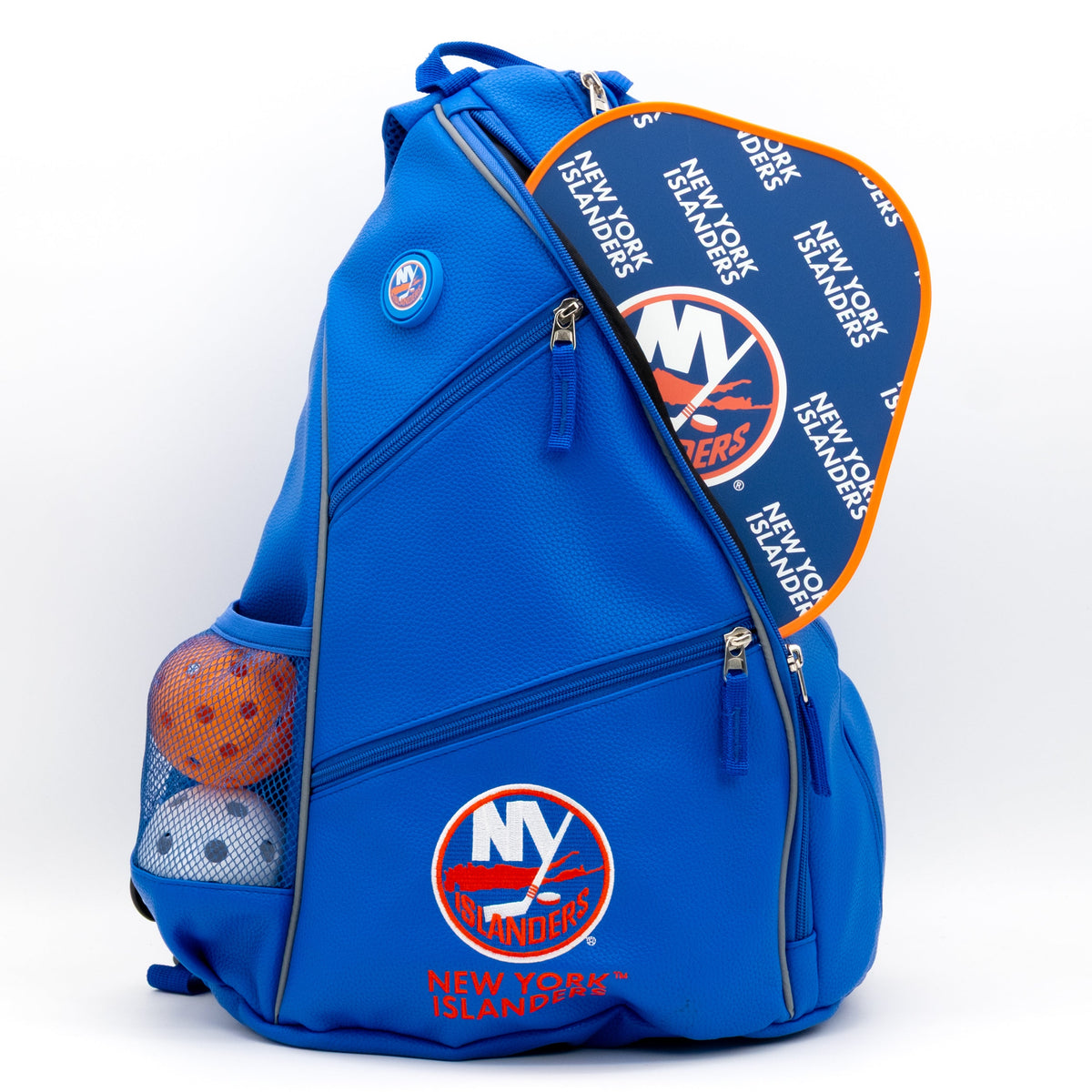 New York Islanders PU Leather Backpack