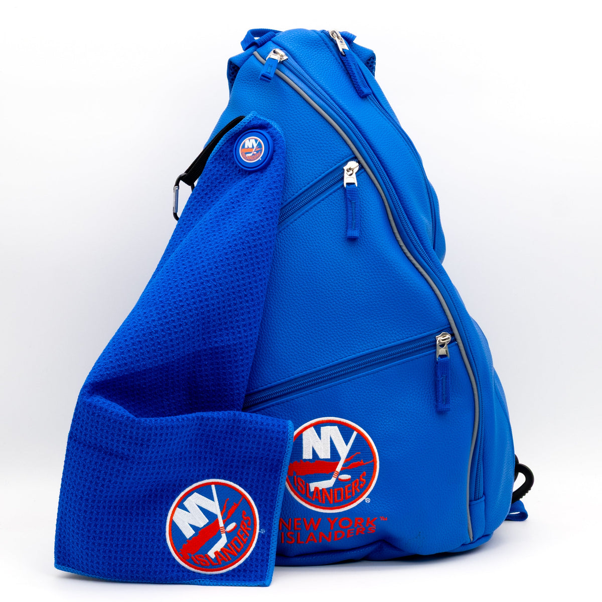 New York Islanders PU Leather Backpack