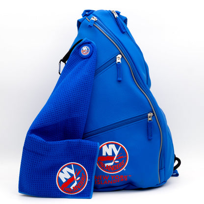 New York Islanders PU Leather Backpack