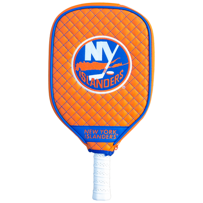 New York Islanders Quilted Pickleball Paddle Cover (Orange)