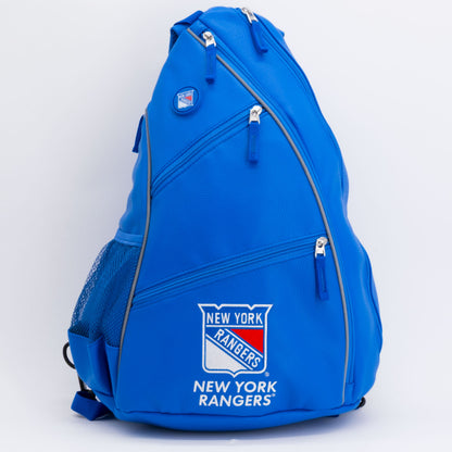 New York Rangers PU Leather Backpack
