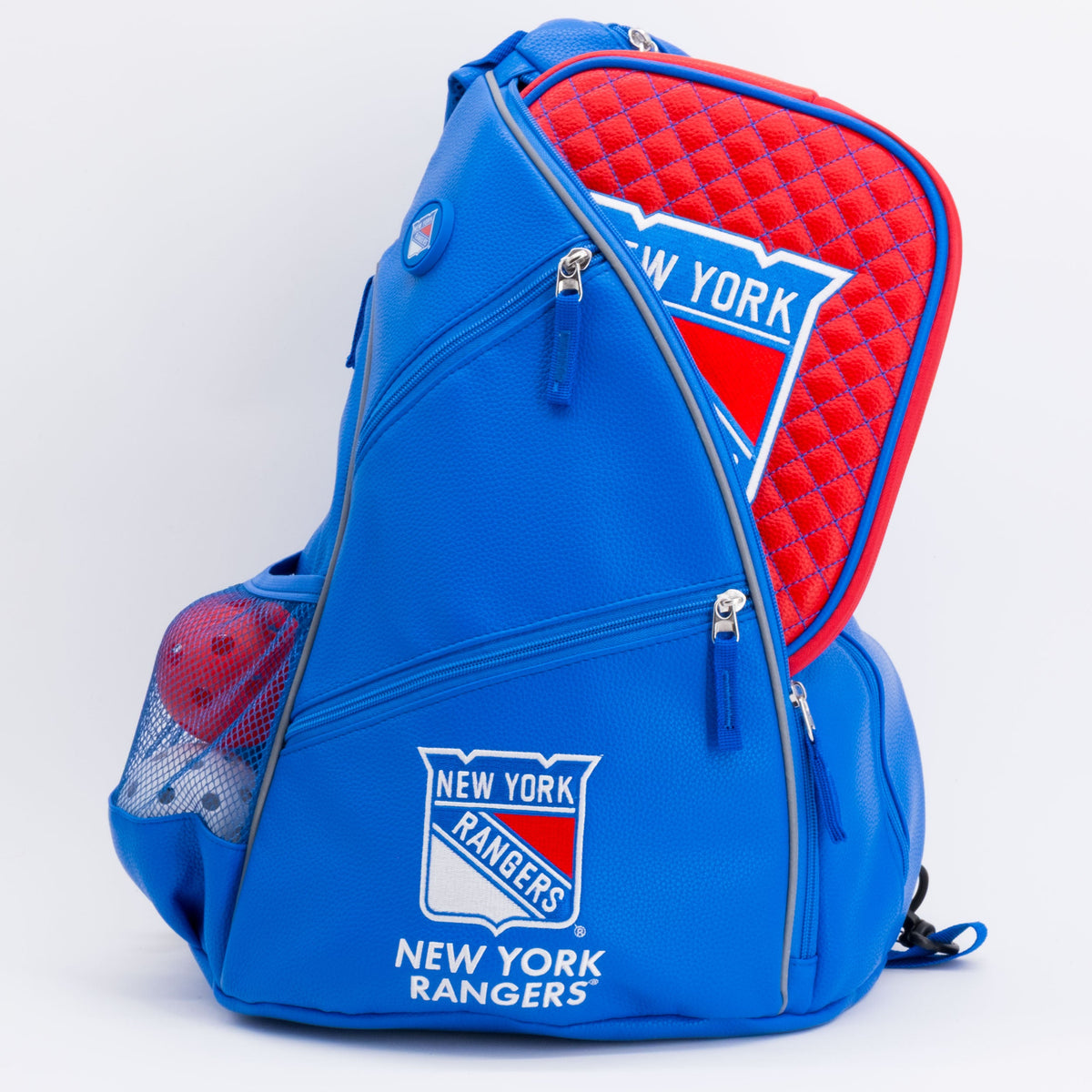 New York Rangers PU Leather Backpack