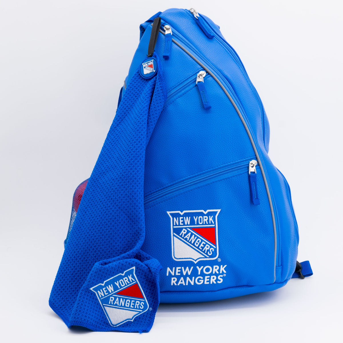 New York Rangers PU Leather Backpack