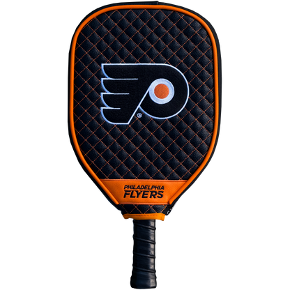Philadelphia Flyers Quilted Pickleball Paddle Cover (Black)