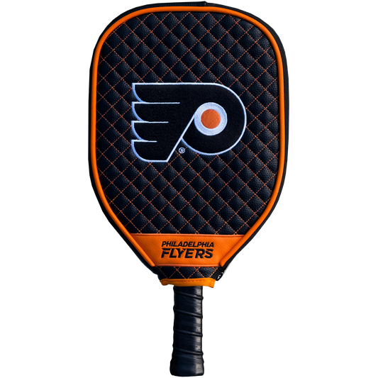 Philadelphia Flyers Quilted Pickleball Paddle Cover (Black)