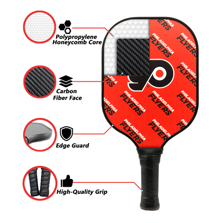 Philadelphia Flyers Pickleball Paddle