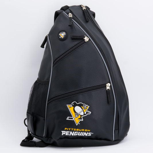 Pittsburgh Penguins PU Leather Backpack