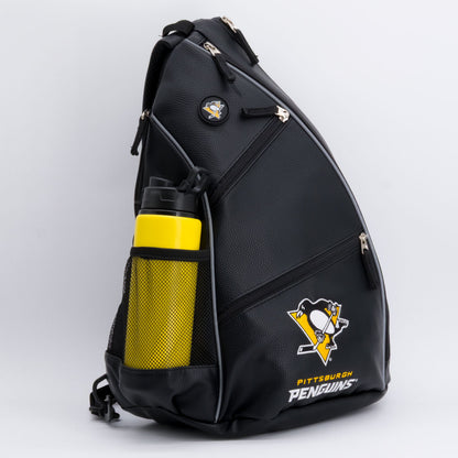 Pittsburgh Penguins PU Leather Backpack