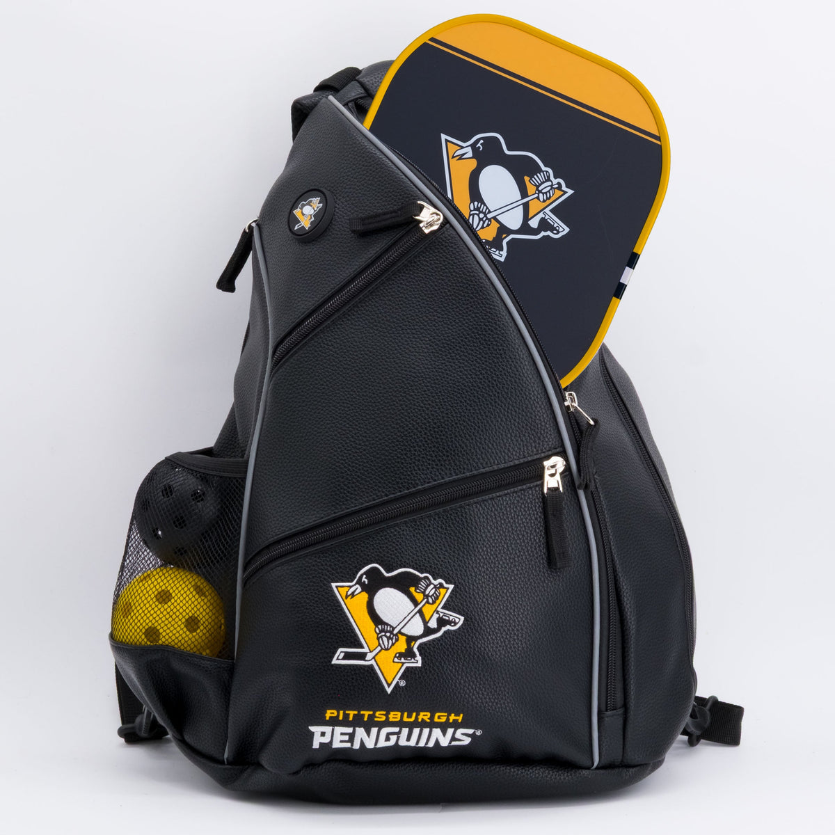 Pittsburgh Penguins PU Leather Backpack
