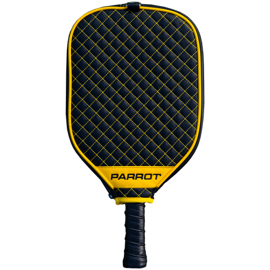 Pittsburgh Penguins Quilted Pickleball Paddle Cover (Black)
