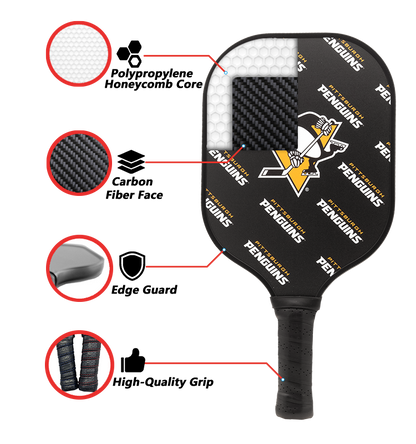 Pittsburgh Penguins Pickleball Paddle